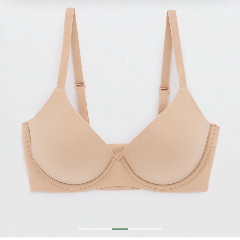 Aerie Smoothiez Pull on Push up Bra in Sands